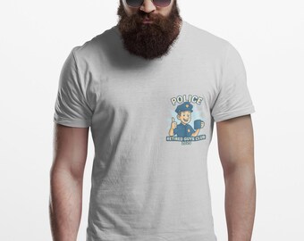 Police retirement T-shirt 2025
