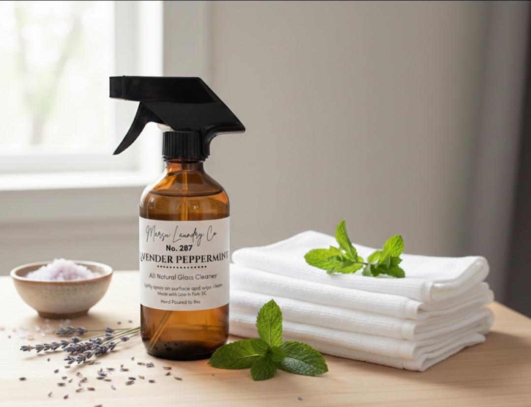 Natural Glass Cleaner Spray Streak Free Window Cleaner Non Toxic ...