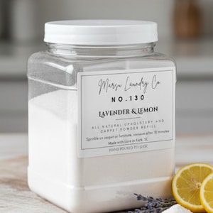 Matt- och möbelpulver – Refill för omedelbar luktborttagning (946 ml)