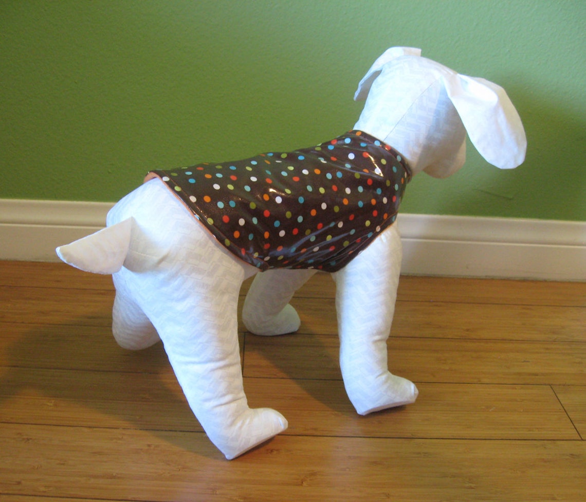 XS Dog Rain Coat Extra Small Dog Slicker Extra Small Dog Etsy
