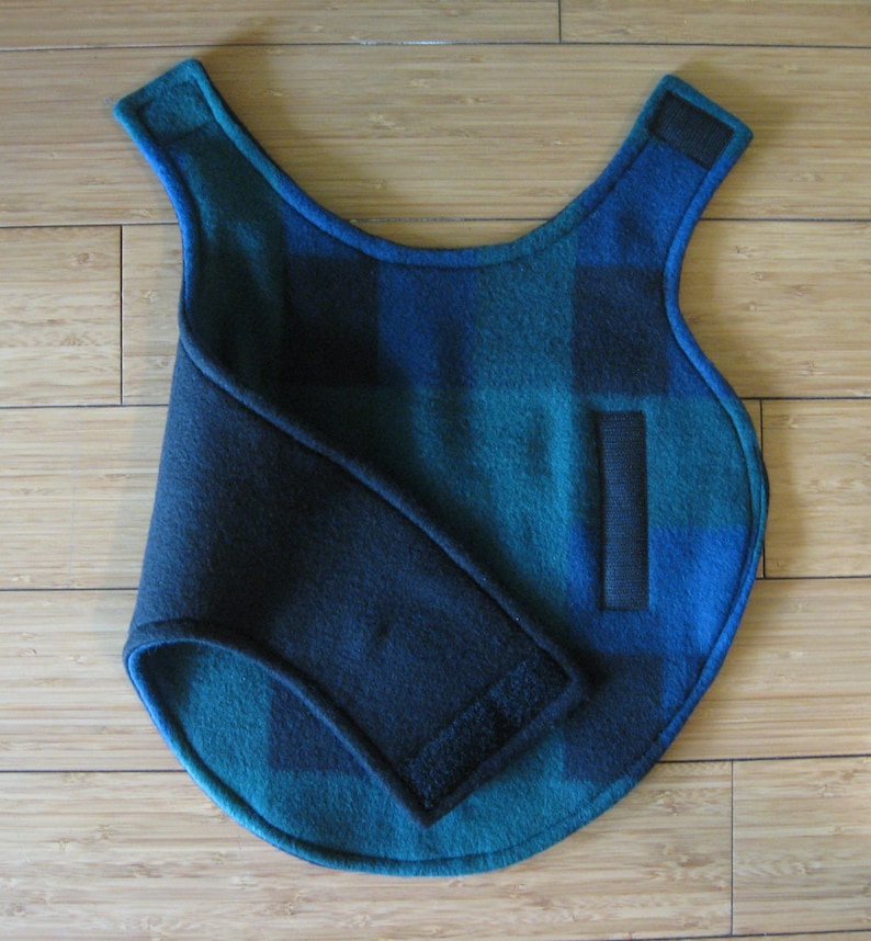 Fleece Dog Coat Extra Small Dog Jacket Blue Navy Black Etsy