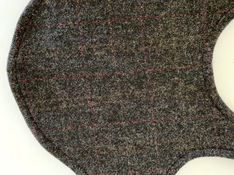 Wool and Fleece Dog Coat Extra Small or Small Dog Jacket Etsy