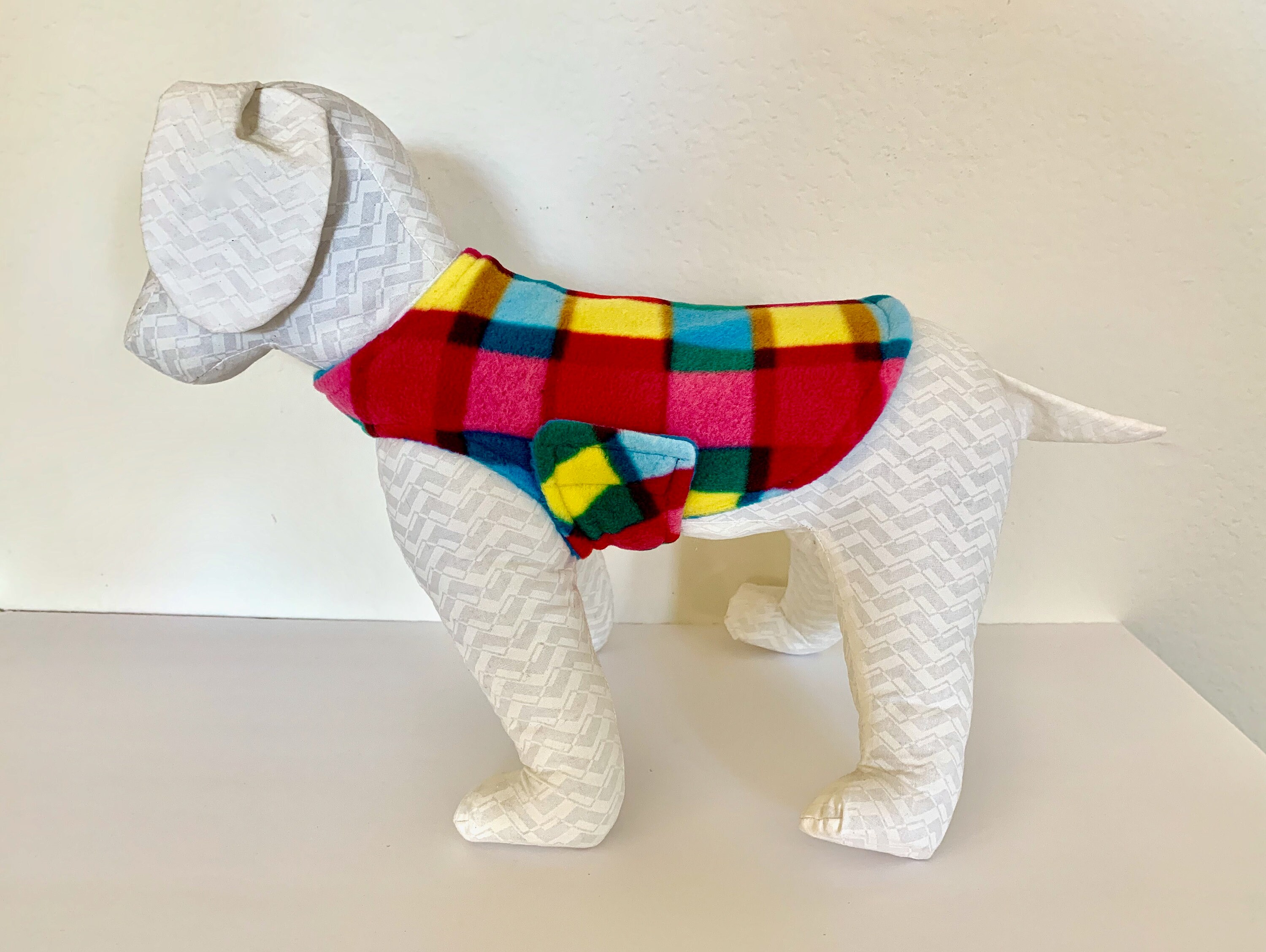 Dog Coat Extra Small or Medium Fleece Dog Jacket Hot Pink Etsy