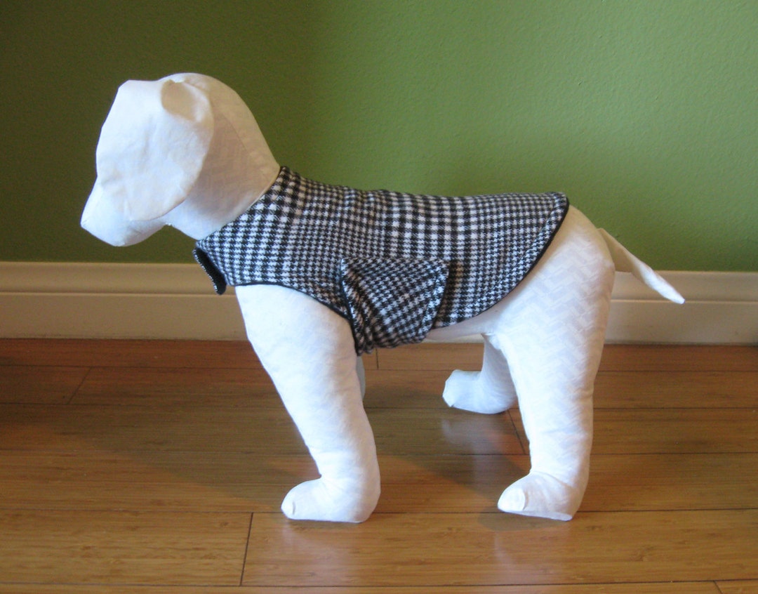 XS Fleece Dog Coat Flannel Dog Jacket Extra Small Dog Coat Etsy