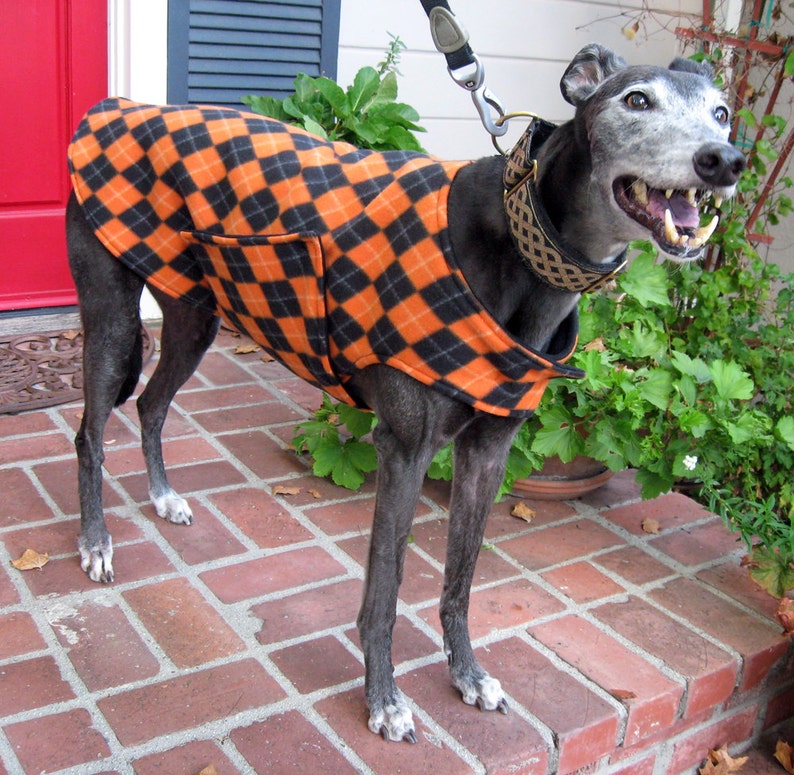 Custom Fleece Greyhound Coat Bespoke Dog Coat Extra Large Etsy UK