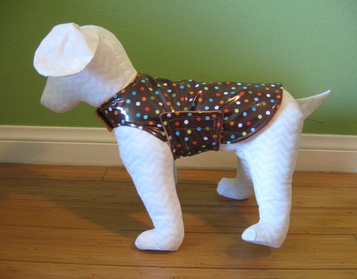 XS Dog Rain Coat Extra Small Dog Slicker Extra Small Dog Etsy