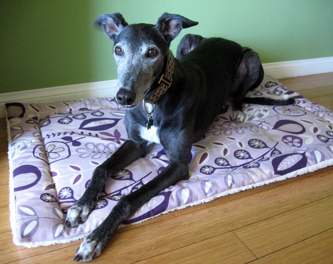 Dog Crate Mat Pad Cushion XXL 30x48 Lilac Etsy