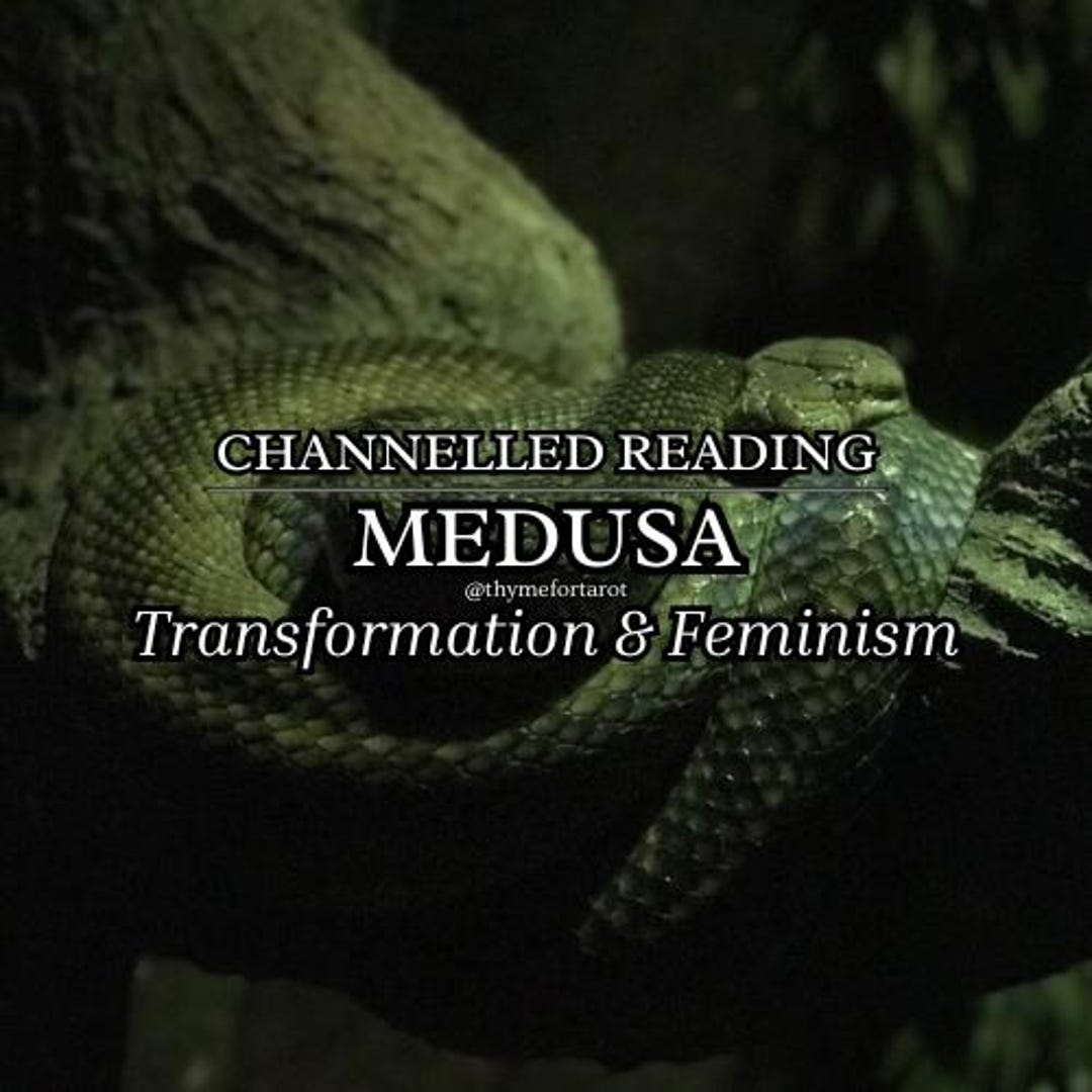Medusa - Channelled Deity Message - Etsy