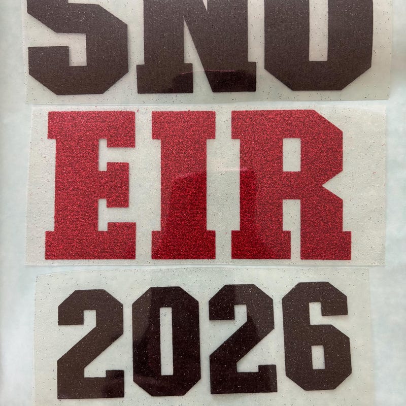 Senior 2026 Letters - Etsy