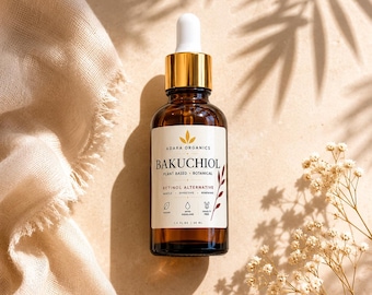 Bakuchiol face serum retinol alternative for sensitive skin