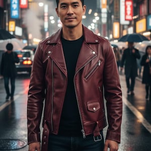 Naaipatroon klassiek motorjack – asymmetrische moto-pdf (middelgrote maat)