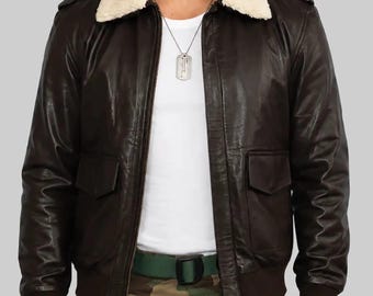 Cody Rhodes Brown Leather Jacket