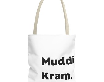 Tasche Muddi Kram, Mama Tragetasche, Mom Bag, Mama Liebe, Mum Baumwolltasche, Muttertag Geschenk, Mami Jutebeutel, Herz Tote Bag