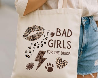 Wild Junggesellinnenabschied • JGA Tasche Frauen • The Bride & Bride Club • Leoprint • Leoparden Motiv • Wedding Bag • Wild Party Night