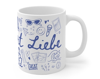 Kreuzfahrt Liebe Tasse, Schiffsreise Kaffeetasse, Cruises Club, Urlaub auf See, Sea Love, Geschenk, Porzellantasse, 11 oz, 15 oz Mug