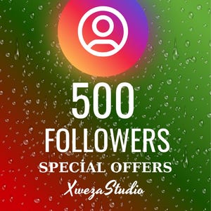 500 Real Instagram Followers | Organic Growth, Fast Delivery
