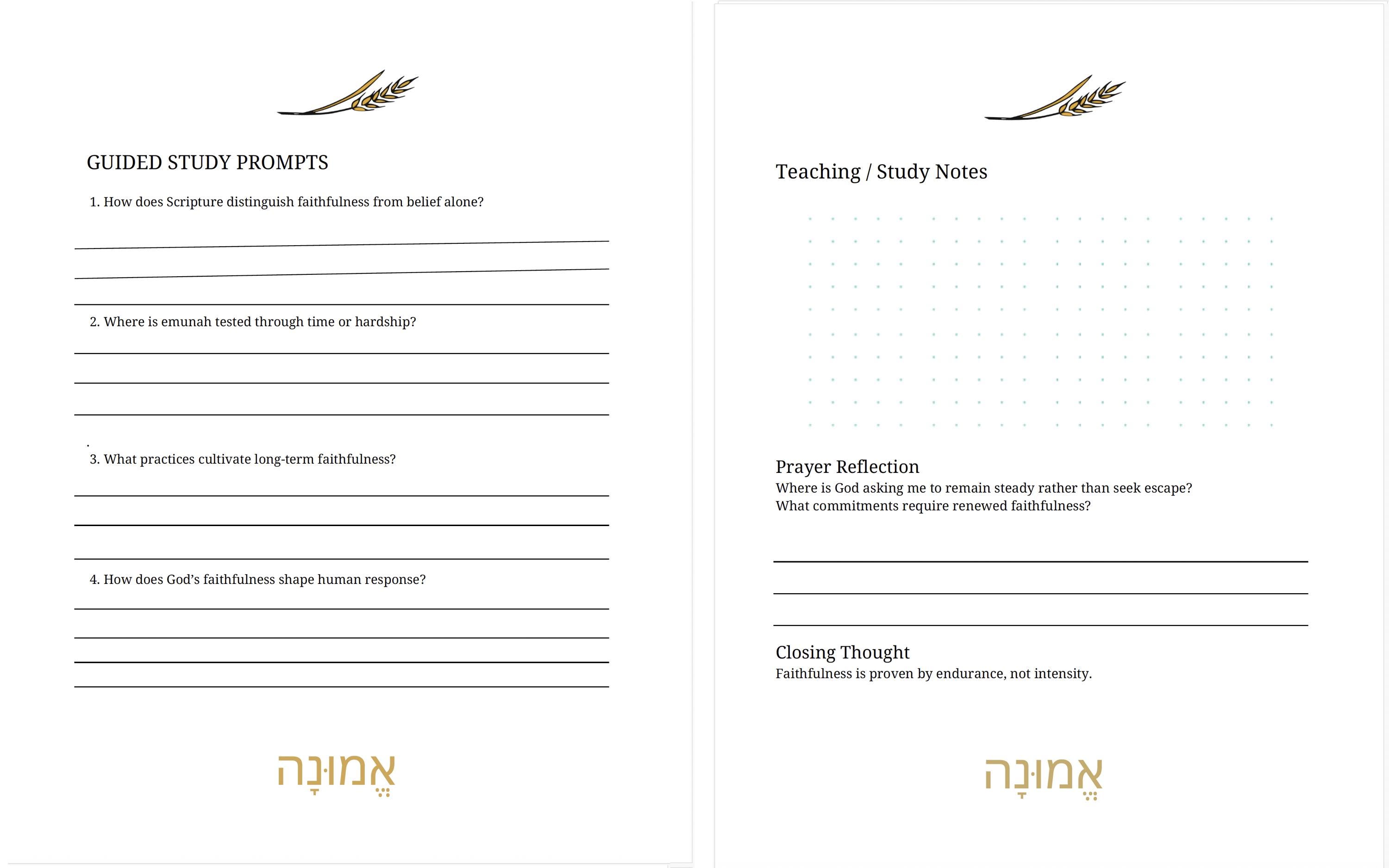 Rooted Bible Study Journal Bundle | Hebrew Word Study | Torah-rooted ...