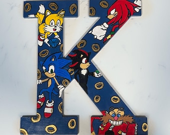 Custom Hand Painted Wooden Name Letters | Personalized Nursery Wall Decor