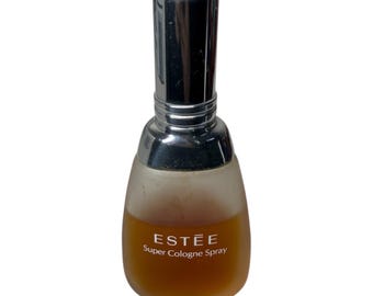 Colonia Estée Lauder Estée Super Spray Frosted de la década de 1980, 50 ml (50 % de su capacidad)