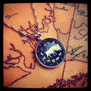 Taurus Devoted Zodiac sign Necklace Constellation Astrology sign Jewelry, Personalized Necklace, Custom Zodiac Necklace, Silver Gold