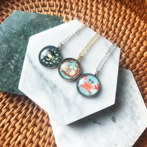 Cancer Gold/Silver Zodiac necklace, Constellation Astrology Necklace, Birth sign, Gift for daughter, Christmas gift Idea