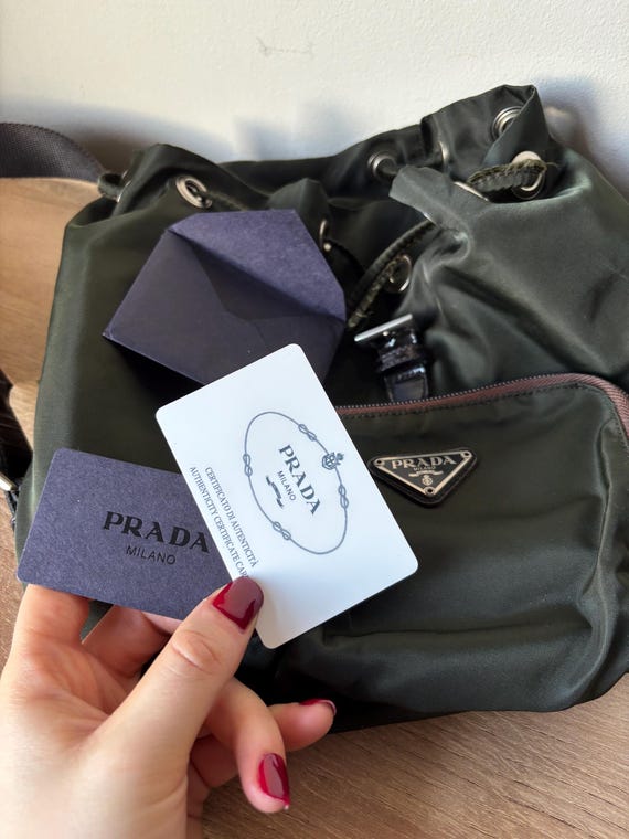 AUTHENTIC PRADA Mini Rucksack - image 12