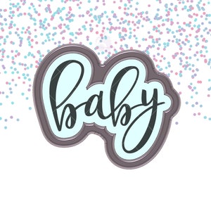 Baby 1 Lettered Cookie Cutter