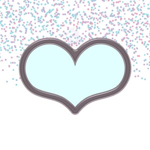 Wide Heart Cookie Cutter