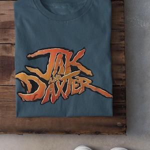 Jak and Daxter Retro Logo Tee | PS2 Era Platformer Shirt | Precursor Legacy Graphic
