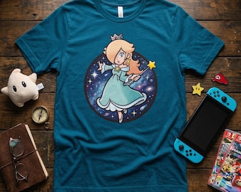 Galactic Princess Rosalina Tee | Retro Space Gamer Bekleidung