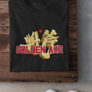 Golden Axe Shirt | Retro Arcade Tee | Classic Gamer Gift