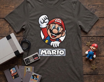 Marios Level-Up | T-Shirt | Die ultimative Plattform-Legende