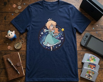 Galactic Princess Rosalina Tee | Retro Space Gamer Apparel