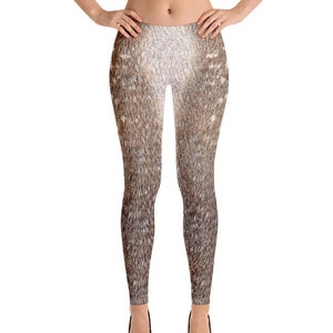 Faun Fur Printed Leggings