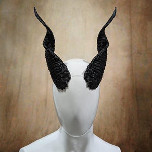 Lightweight Costume Spiral Tav Tiefling Horns