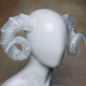 Lightweight Costume Large Ram Horns