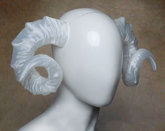 Lightweight Costume Large Ram Horns