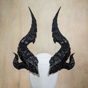 Lightweight Costume Cambion Inspired Tiefling Horns