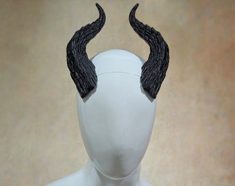 Lightweight Costume Natural Dragon Horns