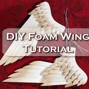DIY Foam Wing Tutorial and Template image 1
