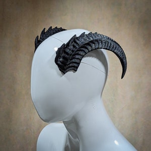 Lightweight Costume Spiked Ram Horns