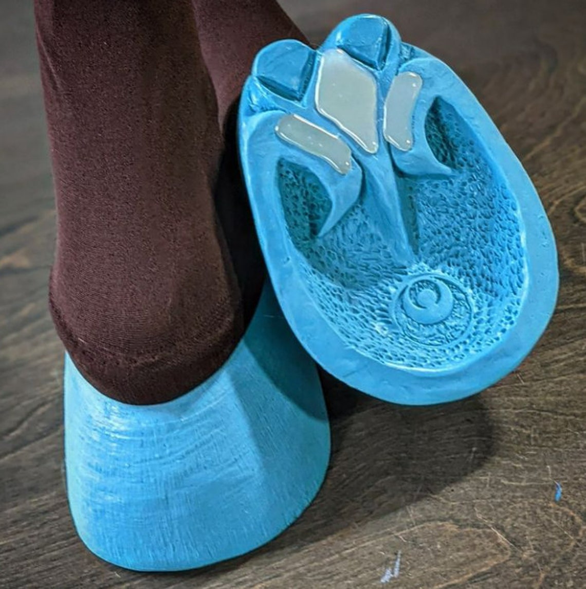 Creature Feet Unisex HORSE Hoof Shoes With Thigh High Leggings Etsy