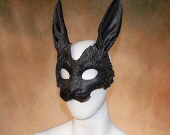 デラックスバニーハーフマスク うさぎ ウサギ 動物 軽量 - Etsy 日本