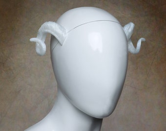 Lightweight Costume Ram Horns