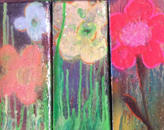 Abstract Art Home Decor, Original Painting Spraypaint Graffiti Art