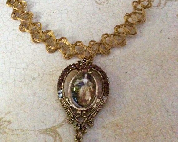 Jewelry, Necklace for Women, Choker Necklace, Victorian Necklace, Unique Necklace, Lady Cameo Necklace, Choker Necklace for Women