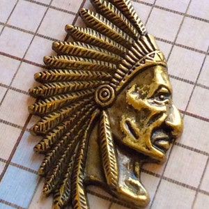 Handmade Indian Chief Necklace for Men