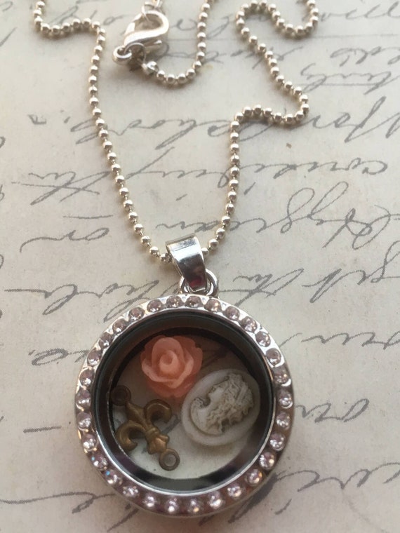 Handmade Mini Floating Locket Necklace for Women