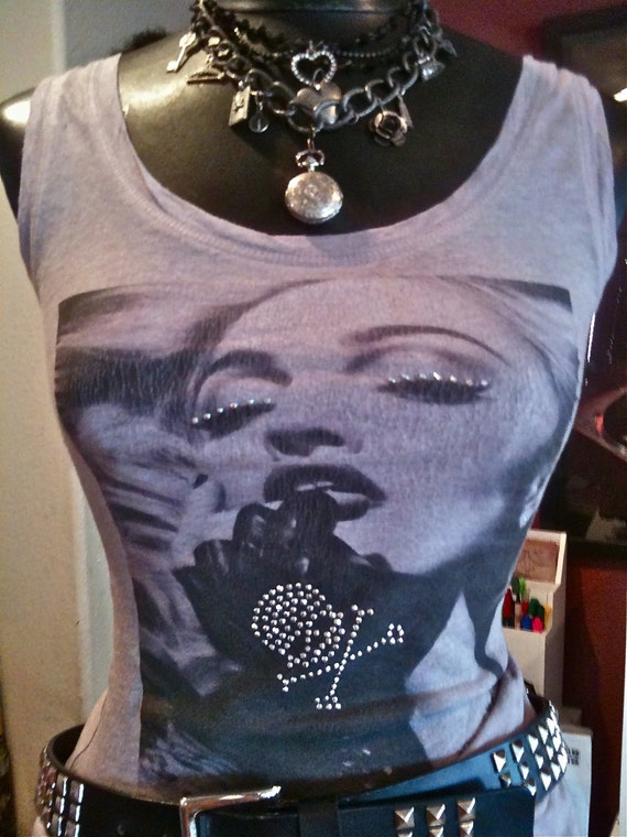 Clothing for Women, T-Shirt, Women's Tee, Madonna Shirt, Concert Tees, Fashion Icon, Art, Functional Art