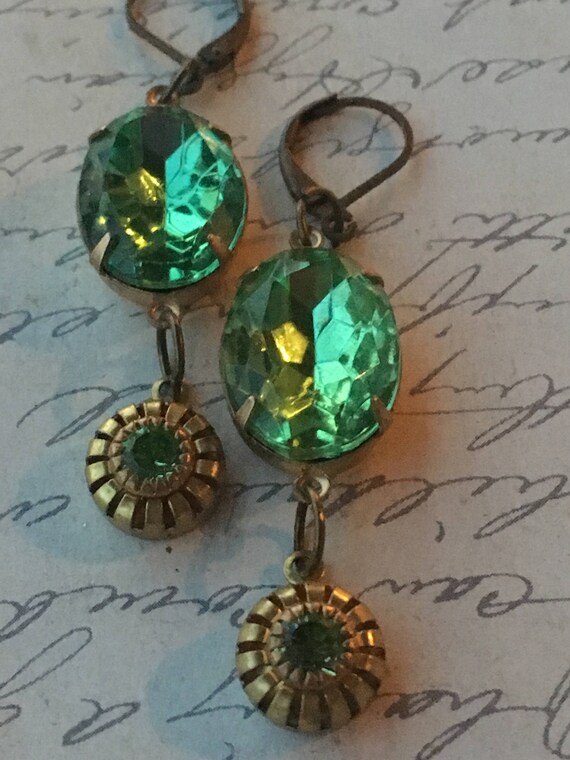 Earrings for Women, Swarovski Earrings, Crystal Earrings, Vintage Jewelry, Vintage Earrings